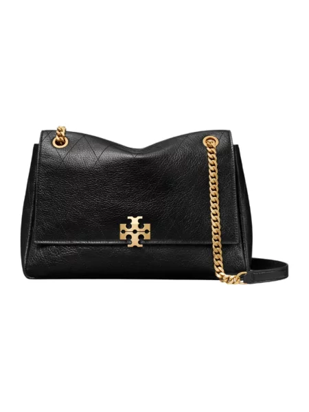 Torebka Tory Burch skórzana czarna