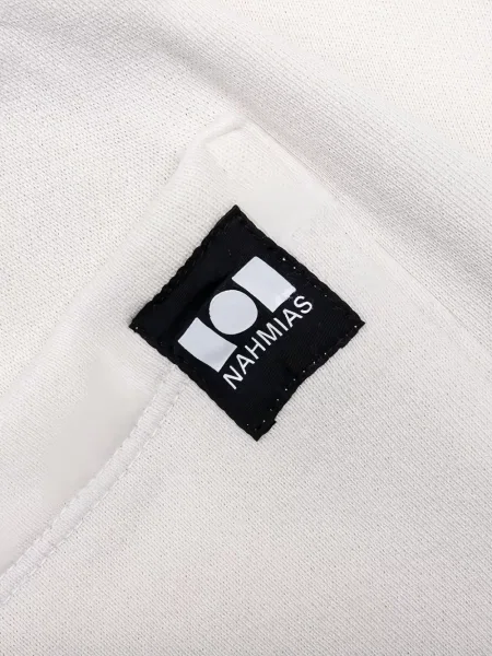 Pantaloni Nahmias alb