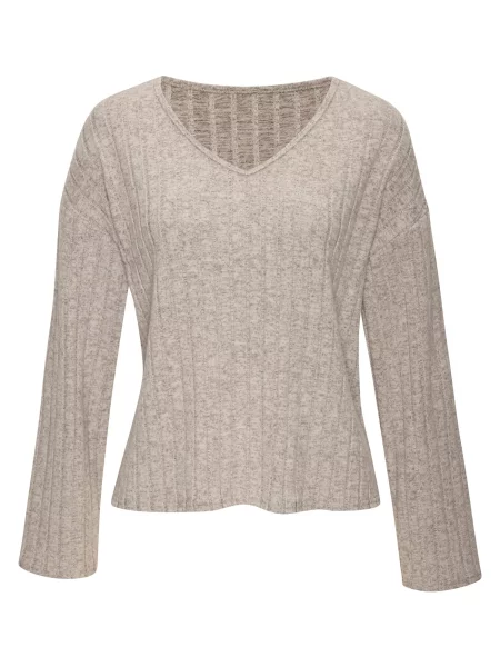 VIVANCE by LASCANA Tricou amestecat gri
