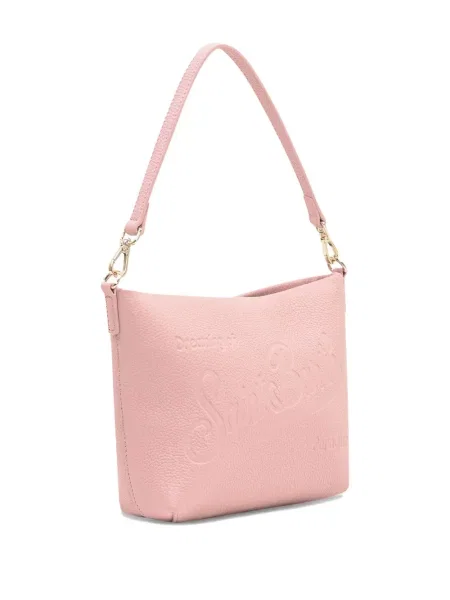 Geanta de piele Mc2 Saint Barth din piele roz