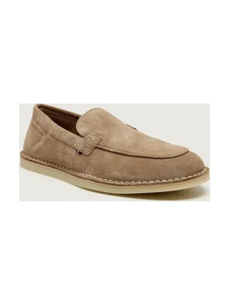 Mocasini Tommy Hilfiger Stitchdown bej