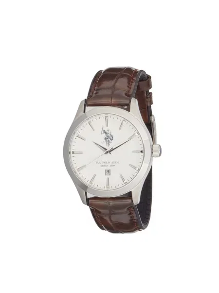U.S. Polo Assn. Годинник Yale коричневий