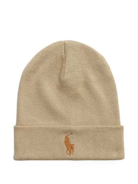 Ριγέ polo Polo Ralph Lauren με κουκούλα με αυτόγραφο λευκό