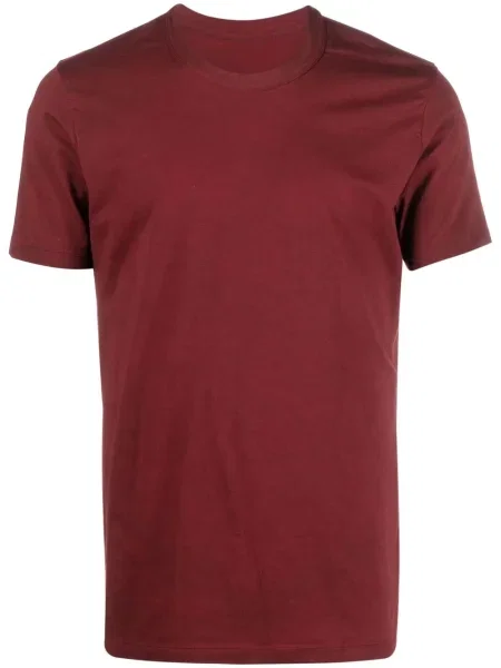 Tricou Uma Wang din jerseu scurt roșu