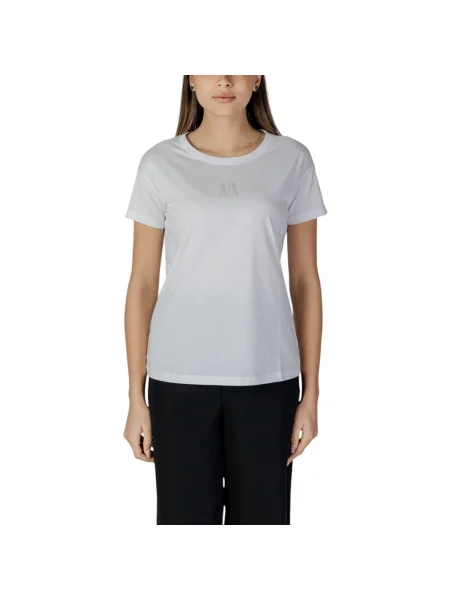 Armani Exchange Tricou | Relaxed fit alb