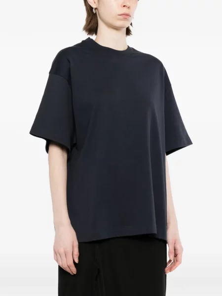 Scurt tricou Jil Sander cu imagine albastru