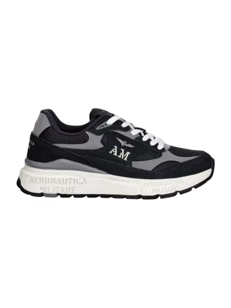 Sneakersy Aeronautica Militare szare