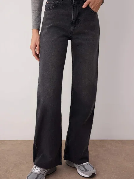 Trendyol Jeans denim negru