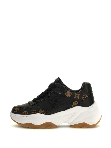 Guess Сникърси FLTHPY черен