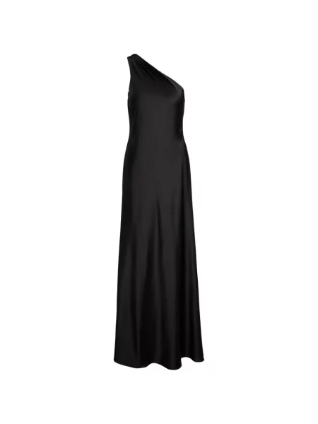 Rochie maxi Lauren Ralph Lauren cu un umăr gol negru