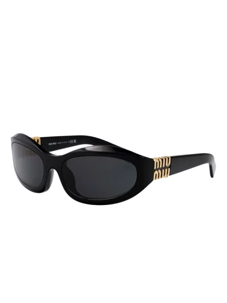 Ochelari de soare Miu Miu Eyewear negru