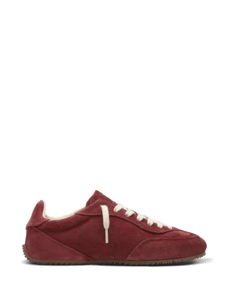 Sneakerși Axel Arigato din piele de căprioară roșu