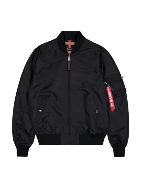 Lekki kurtka bomber Alpha Industries czarny