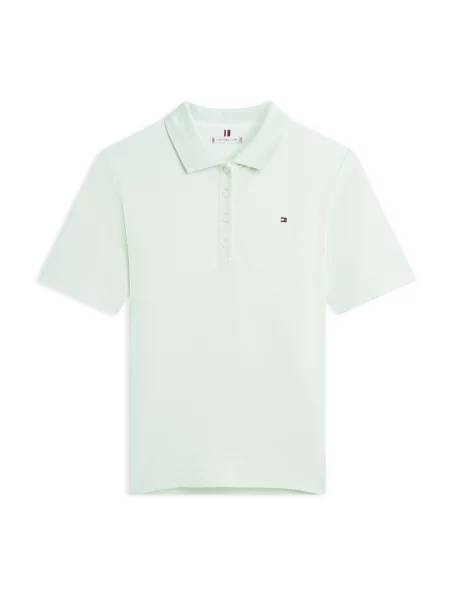 TOMMY HILFIGER Tričko pastelovo zelená