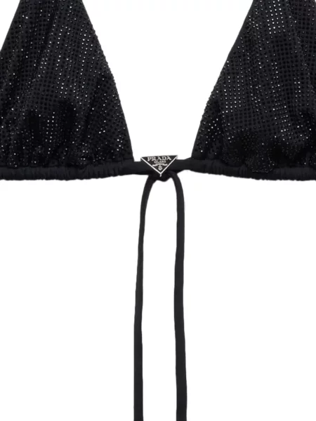 Kalnų krištolas bikinis Prada juoda