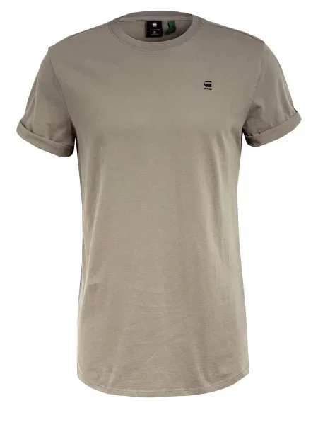 T-shirt z bawełny ekologicznej model ‘Lash’ G-star Raw zielona