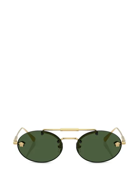 Ochelari de soare ovali Versace Eyewear auriu