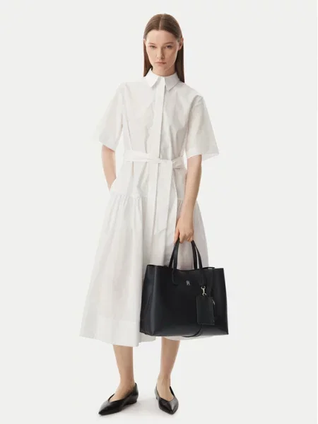 TOMMY HILFIGER Shopper táska fekete