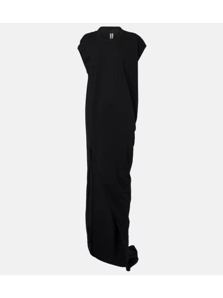 Rochie maxi Rick Owens de costum negru