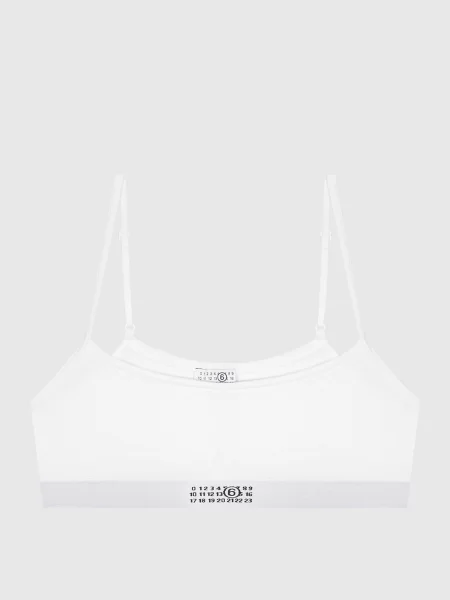 Бюстгальтер Maison Margiela Mm6 білий