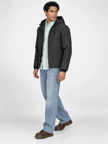 Bunda Jack & Jones čierna