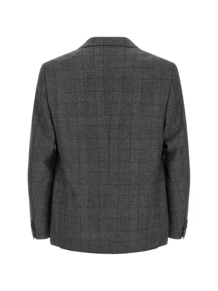 Καρό σύνολο Zegna γκρι