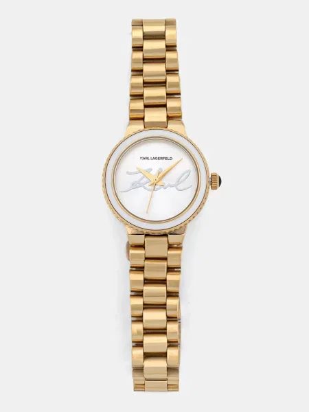 Ceas KARL LAGERFELD argintiu