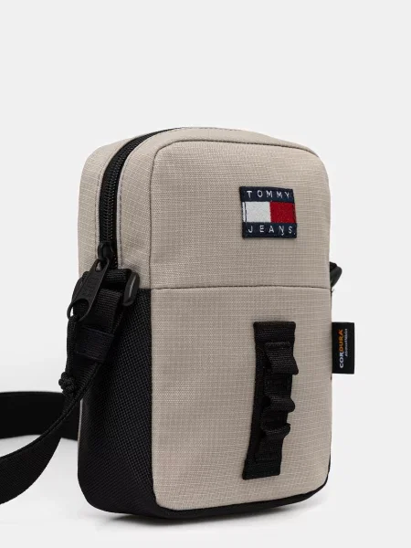 Taška Tommy Jeans béžová