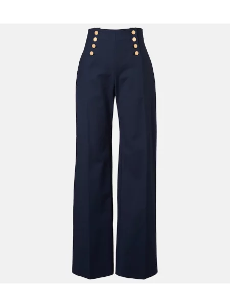 Pantaloni Carolina Herrera alb
