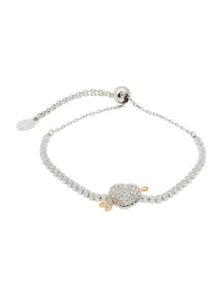 Swarovski Narukvica srebro / prozirna