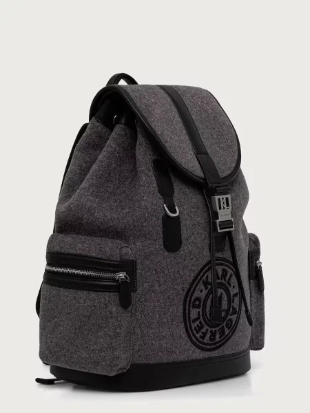 Karl Lagerfeld rucsac pentru bărbați gri
