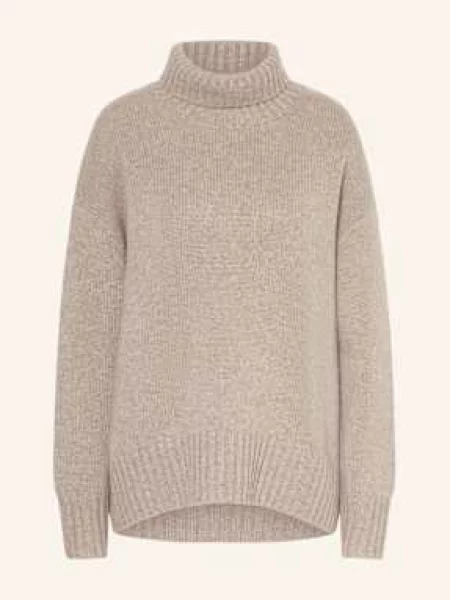 Ftc Cashmere Golf Z Kaszmiru beige beżowy