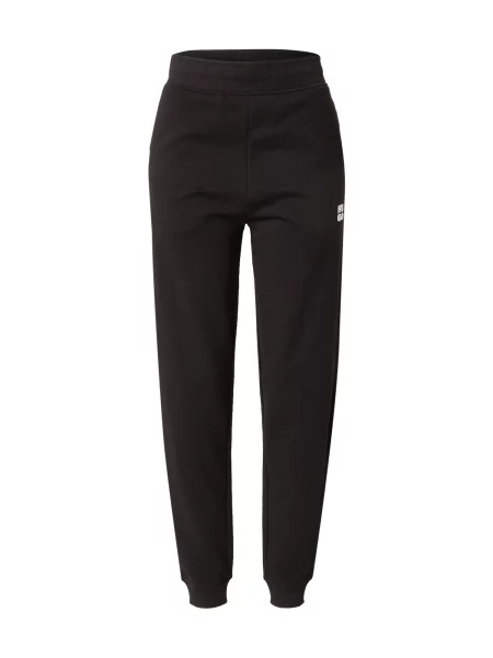HUGO Red Pantaloni Nelfinia negru alb