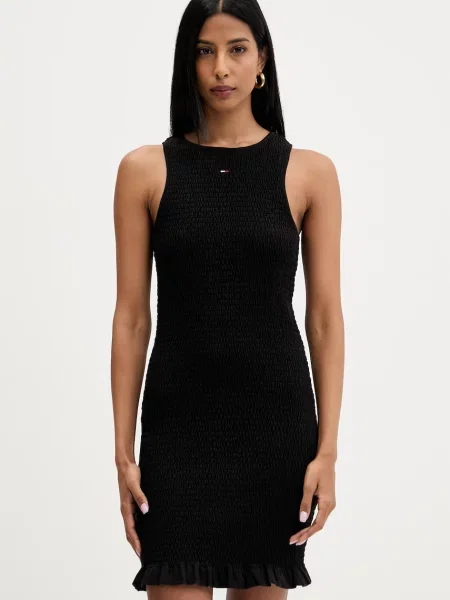 Tommy Jeans rochie cu negru