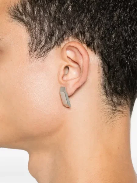 Cercei Rick Owens cu imprimeu geometric