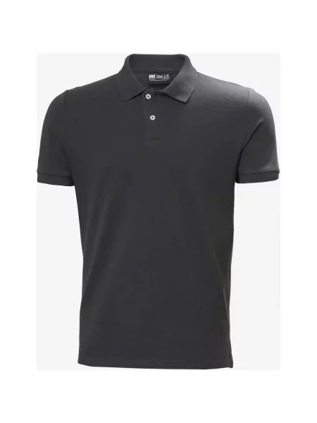 Polo Helly Hansen Crew Pique węglowy S czarny