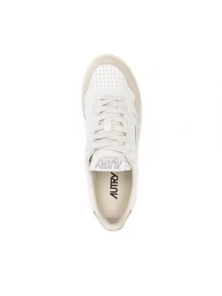 Sneakersy Autry skórzane białe