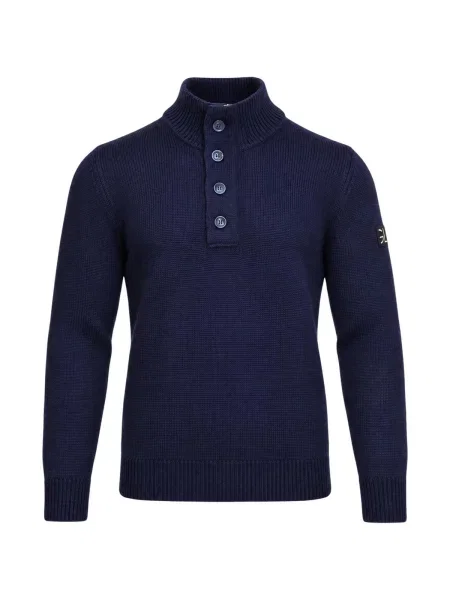 Pulover Gianni Lupo casual albastru