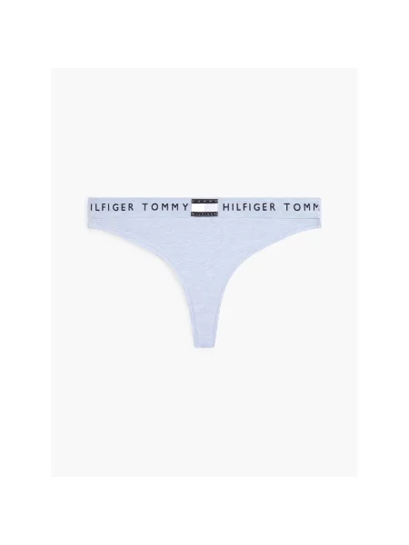 Tommy Hilfiger Underwear Tanga gaćice CLASSIC svijetloplava / tamno plava