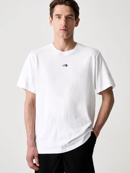The North Face Essential Center Logo t-shirt ανδρικό λευκό