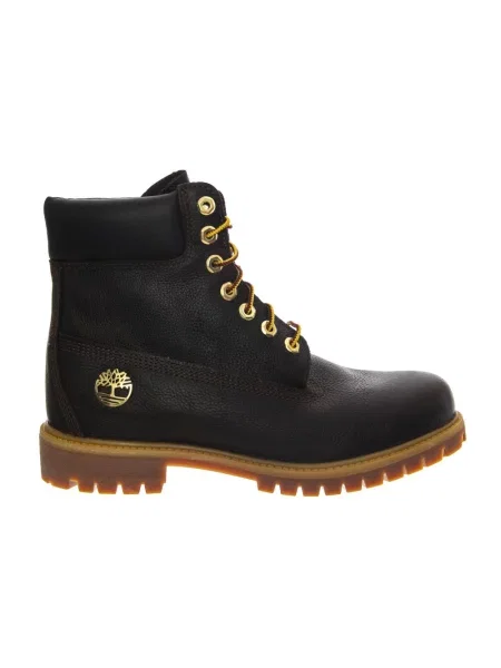 Buty do kostki Timberland skórzane brązowe