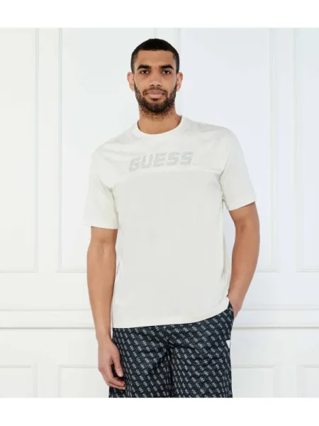 GUESS ACTIVE Tricou alb