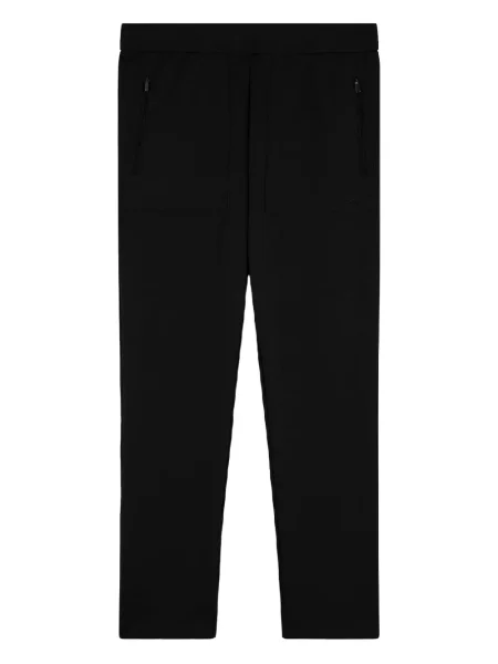 Pantaloni Paul & Shark cu broderie negru