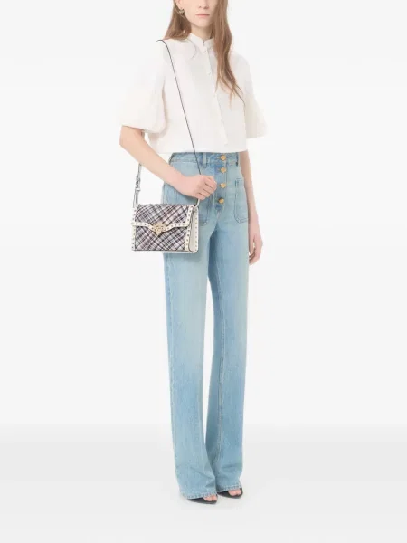 Geantă Valentino Garavani albastru