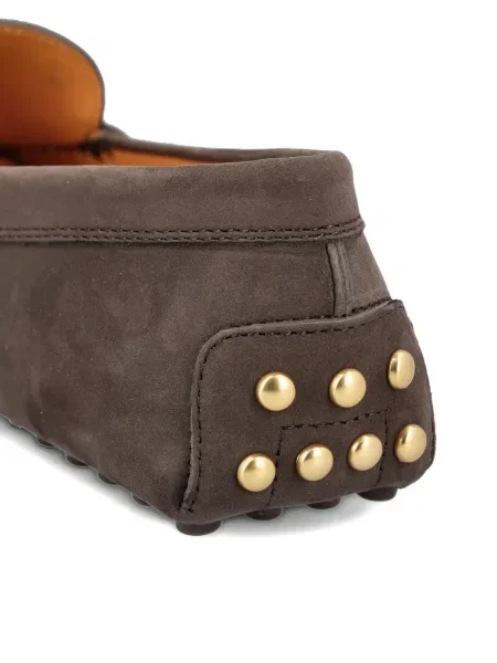 Лоуфъри Tod's без ток с шипове кафяво