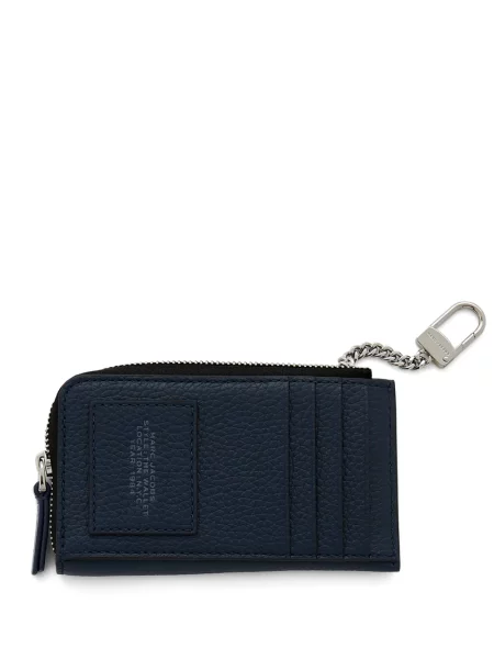 Portofel Marc Jacobs din piele albastru