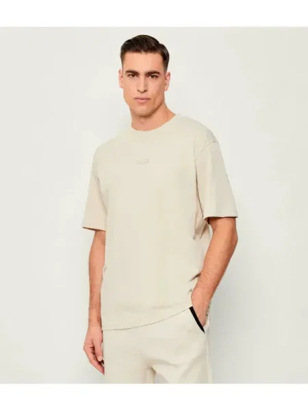 BOSS GREEN Tricou Tee 10 | Oversize fit bej