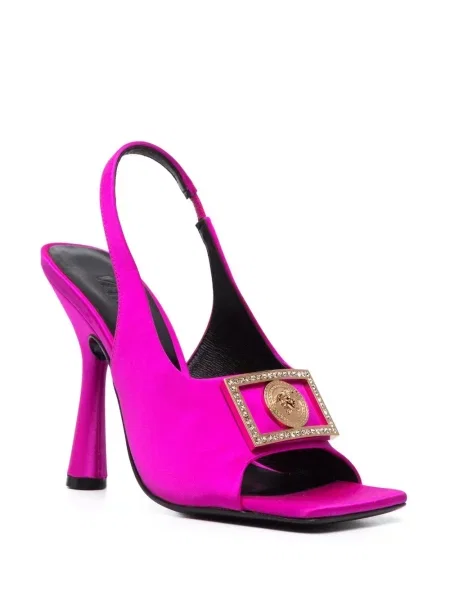 Sandale Versace slingback roz