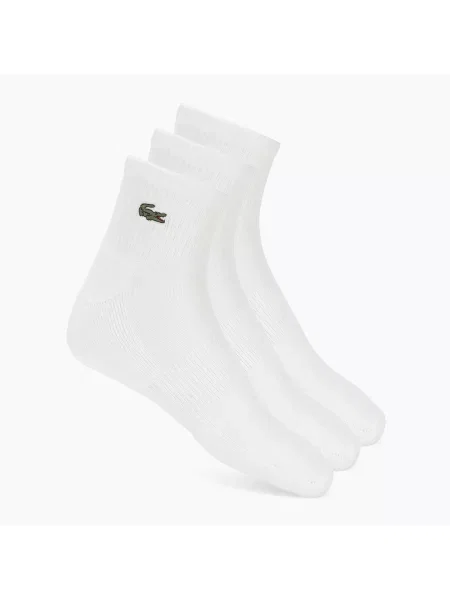 Zoknik Lacoste Ankle Socks White fehér
