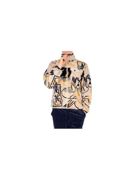 IrieDaily Insaneia Jacket Mężczyźni Kurtki IrieDaily Jasnobrązowy Size: XL czarna
